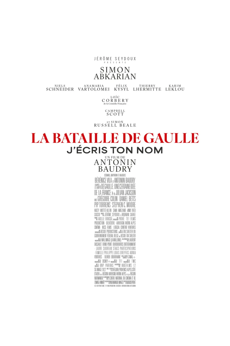 Affiche La bataille de gaulle partie 2